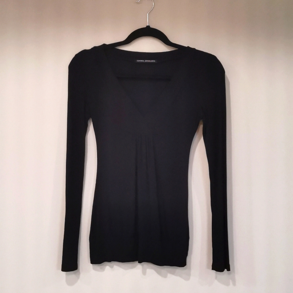 Sandra Angelozzi | V-neck Top